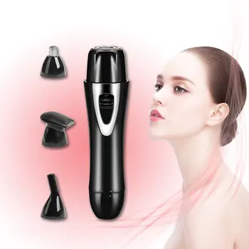

4in1 Electric Lady's Shaver Epilator Full Body Nose Ear Trimmer Underarm Bikini