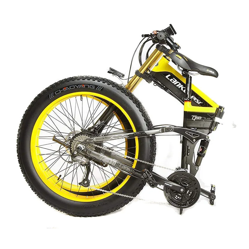2" XT750Plus шин складной электрический велосипед Shimano 27 Скорость 48V Снежная гора пляжные для е-байка
