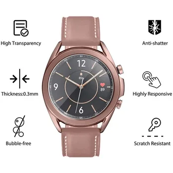 

Films For Galaxy Watch 3 41mm Protective Film HD Clear Guard Protection for Samsung Galaxy Watch 3 45mm Screen Protector Cover