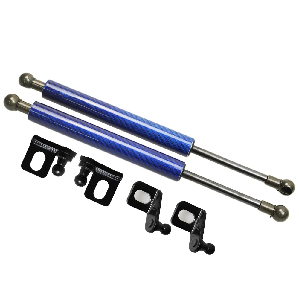  for Volkswagen Golf MK3 1993-1998 2x Front Hood Bonnet Modify Gas Struts Carbon Fiber Lift Support 