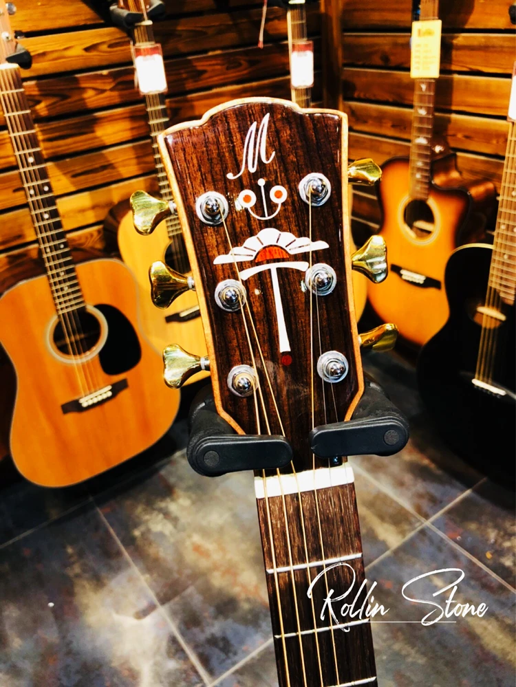 Merida venus 41 дюймов Cutaway solid koa Акустическая гитара, подлокотник KOA гитара акустическая, хорошие аппараты