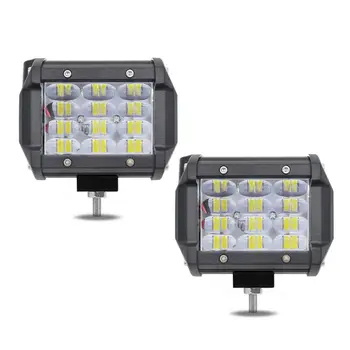 

Car LED Work Light Auto Off-Road White Headlight 8640LM 6000K DC 9-32V