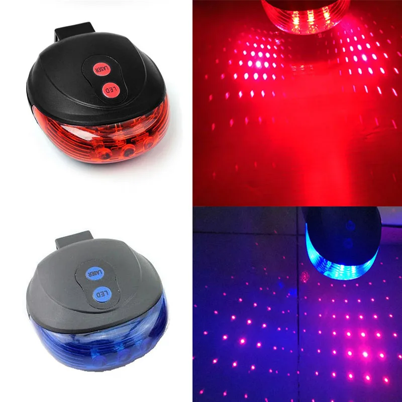 Для безопасного велосипедного фонаря 5LED+ 2 Лазерный велосипедный светильник MTB велосипедный задний светильник s велосипедный Предупреждение ющий велосипедный светильник