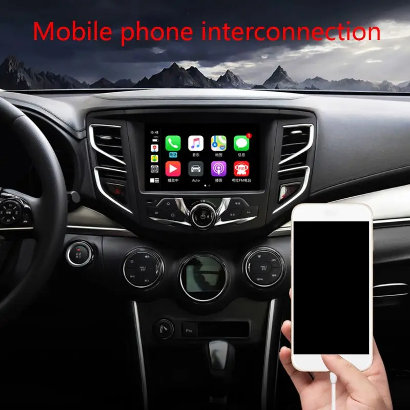  Carplay USB Dongle für Auto Navigation GPS mit Smart Link für iPhone