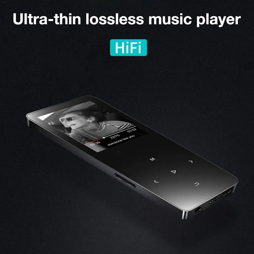 Мини Портативный MP3 плеер с Bluetooth динамиком с сенсорным экраном HiFi портативный MP5 плеер с радио для IQQ
