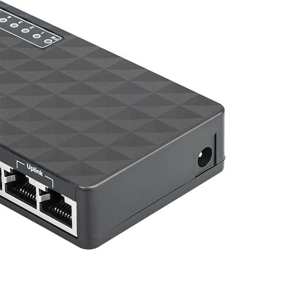 Мини LAN Ethernet POE сетевой настольный коммутатор 8 Порты и разъёмы 10/100 Мбит/с Fast концентратор сетевой коммутатор концентратор адаптер Высокая производительность