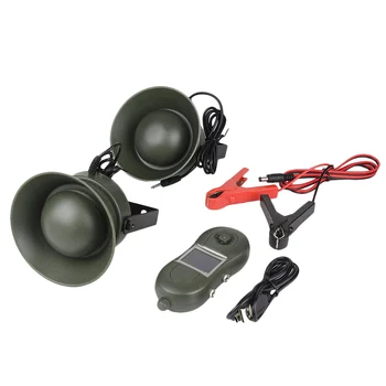 

TOP!-Outdoor Hunting Decoy Device Bird Caller Sound Loudspeaker Two Dustproof Waterproof Animal Bird Speaker 182 Sounds CP-391