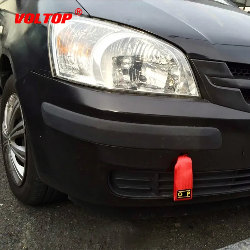 

Car Towing Rope High Strength Nylon Trailer Tow Ropes Racing Car Universal Tow Eye Strap Tow Strap Bumper Trailer