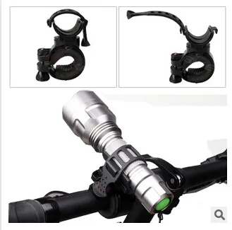 360-Degree Rotating Bicycle Light Clip Stand Flashlight Large Caliber | Спорт и развлечения