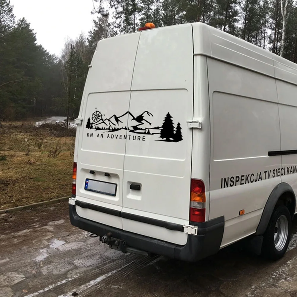 Ford Transit MK6 MK7 MK8 Ʃ ׼  ڵ ޹ ƼĿ Motorhome Camper Van Graphics  ʸ Į