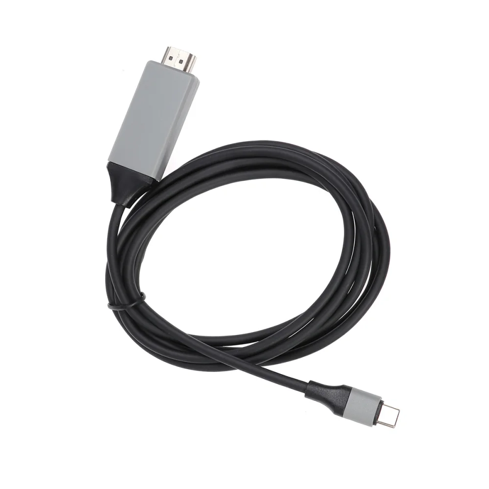 

1 PC Portative 4K 30Hz USB 3.1 Type-C to HDMI Wire for Laptop