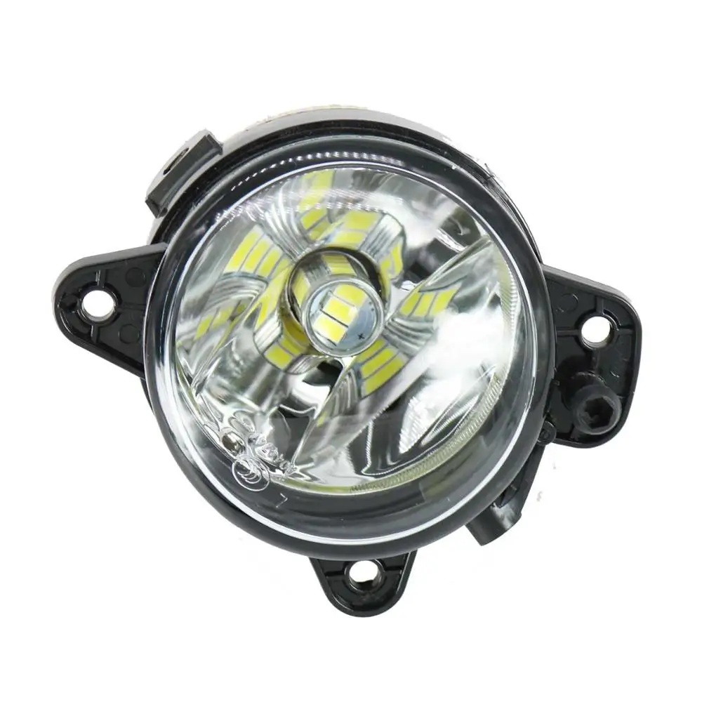 Left Side СВЕТОДИОДНЫЙ Автомобильный светильник для Skoda Fabia Mk1 2005 2006 2007 2008, автомобильный светильник, передний светодиодный противотуманный фонарь, противотуманный светильник с лампами - Цвет: Left Side