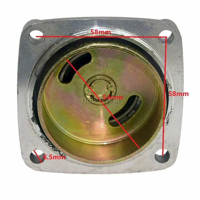 26cc Rc Gas Boat Engine Clutch Bell Driven Plate Assembly Fit 5.5mm