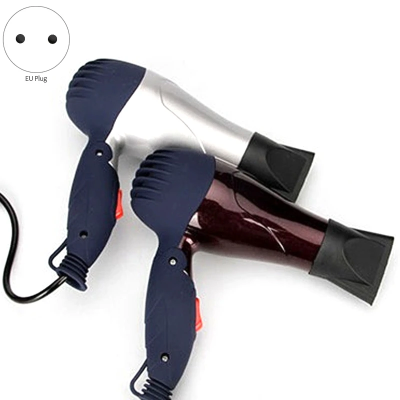 

ABRA-EU Plug 1500W Mini Size Foldable Hair Blower Traveller Household Electric Hair Dryer with Collecting Nozzle Low Noise Hair