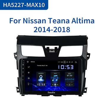 

Dasaita 10.2" Car 1 Din Auto Radio Android 10.0 for Nissan Teana Altima 2013 2014 2015 Support Steering Wheel Control HDMI