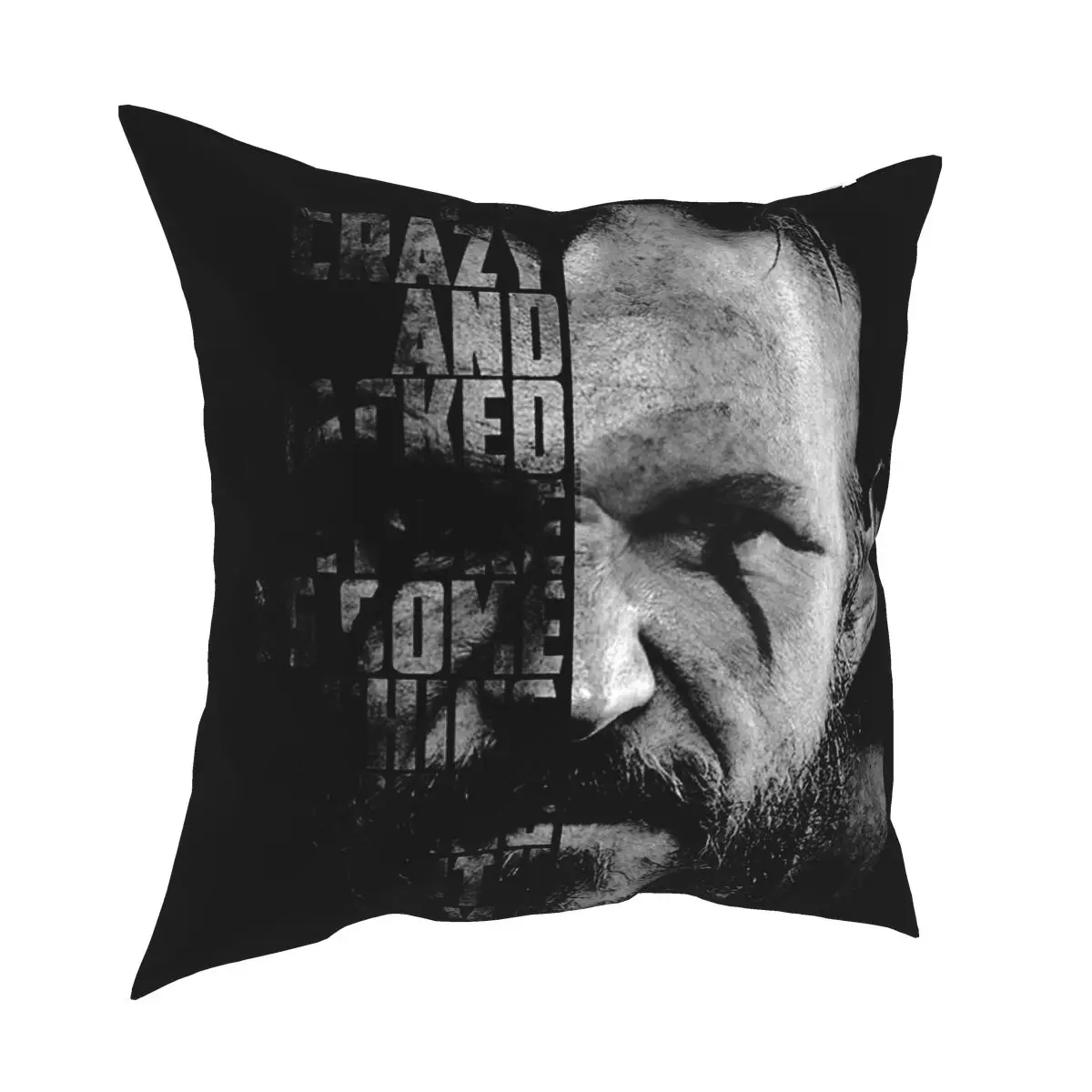 

Vikings Valhalla Floki Quote Odin Square Pillow Case Polyester Decorative Pillow Vintage Pillowcase
