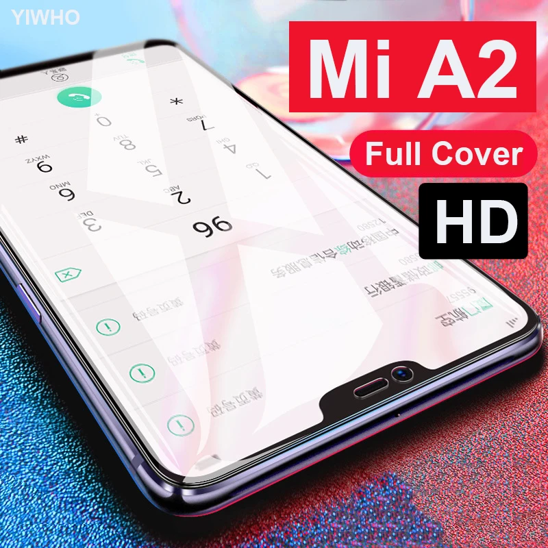 

Tempered Glass On For For Xiaomi Mi A2 Screen Protector Xiomi Mi A2 Lite A1 Protection Xioami Xiami Xaiomi 6X 5X Mia2 Mia1 A 2 1