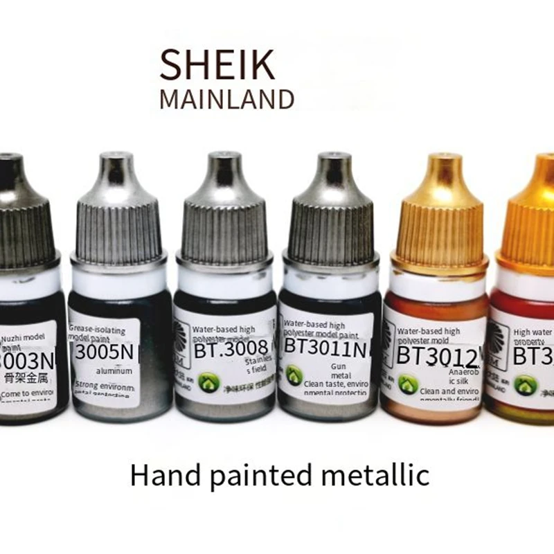 SUNIN 7 SEM01-SEM28 20ml Super Metallic Color Paint SEM Series Acrylic  Pigment Painting Tool for Assembly Model Hobby DIY Tools - AliExpress