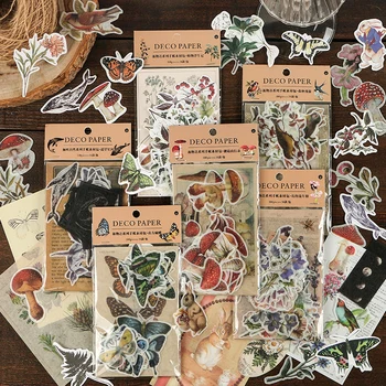 

VanYi 6 Designs Source Story Butterfly Aesthetics Scrapbooking/Card Making/Journaling Project Vintage DIY With Paper Card
