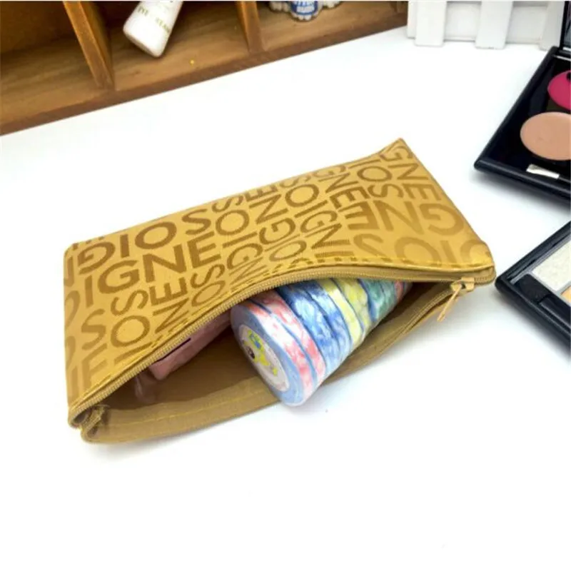 Women Cosmetic Bag Portable Multi-function Beauty Zipper Travel Letter Makeup Pouch Toiletry Organizer Holder makeup organizer,cosmetic bag,cosmetic storage bag,toiletry bag,makeup bag,cosmetic case