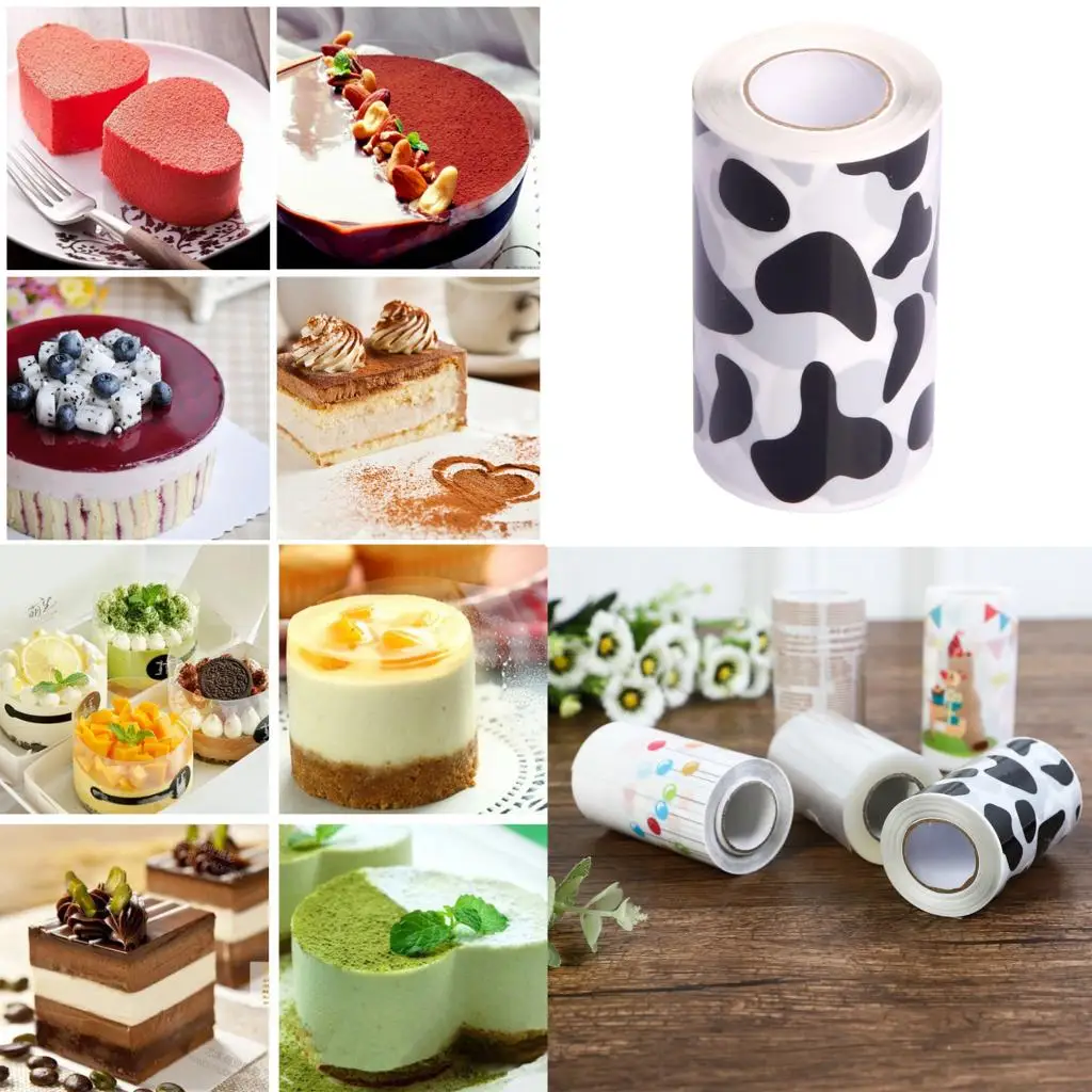 Cake Collars Cake Strips Sheets Roll Edge Cake Tools Smooth surface Health