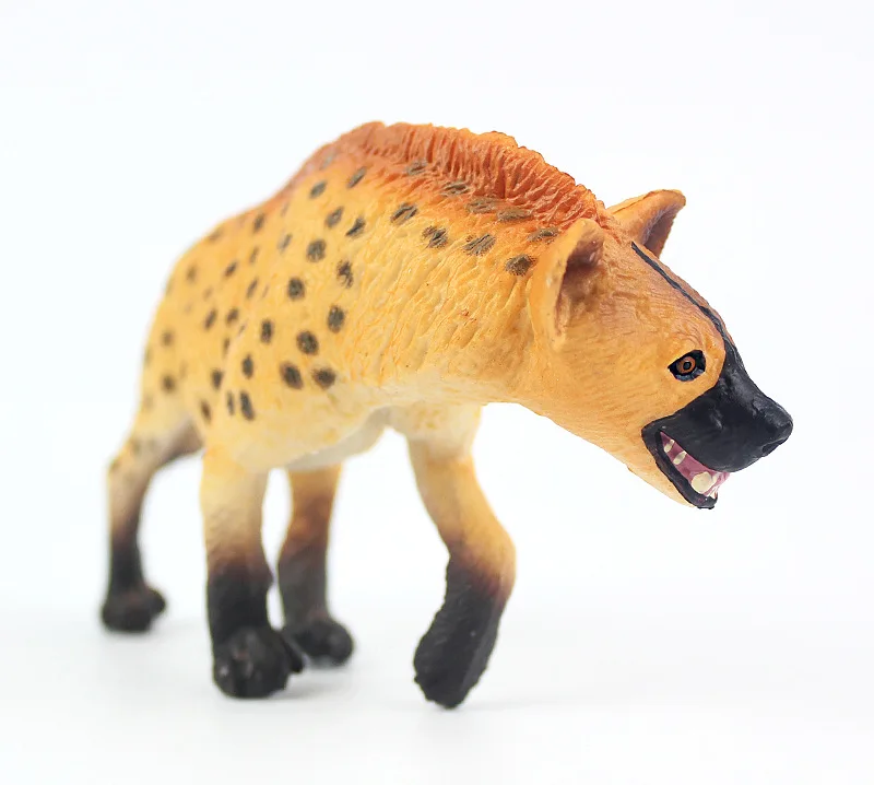 Горячая Распродажа модели диких животных модель Африка Hyenas Dingo Твердые статические детские игрушки украшения подарок