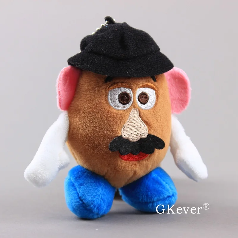 Kawaii keychian кулон история фигурка Mr Картофельная Голова древесный Базз Лайтер плюшевые куклы игрушки Дети Рождественский подарок на день рождения