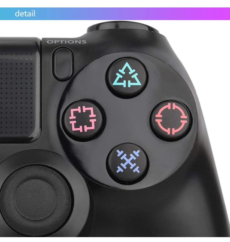 Для sony Ps4 Bluetooth беспроводной контроллер для Playstation 4 беспроводной двойной шок вибрации джойстик геймпады для Ps4 контроллер