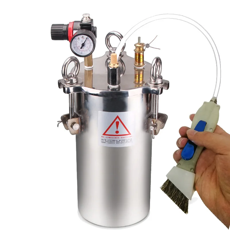 

Manual glue brush machine pneumatic glue brush machine single component dispensing machine with 3L glue tank