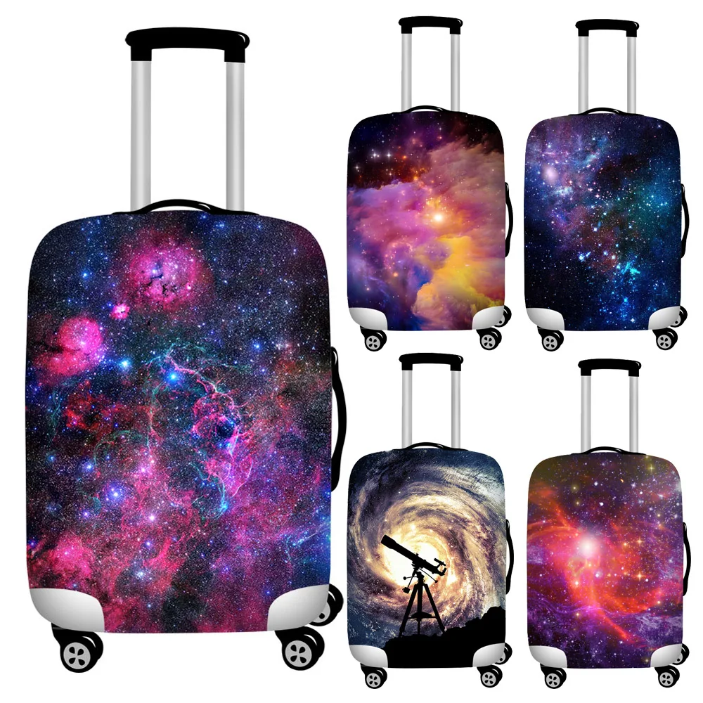 Эластичный тканевый защитный чехол для чемодана Galaxy Star Space на колесиках 18-32 дюйма