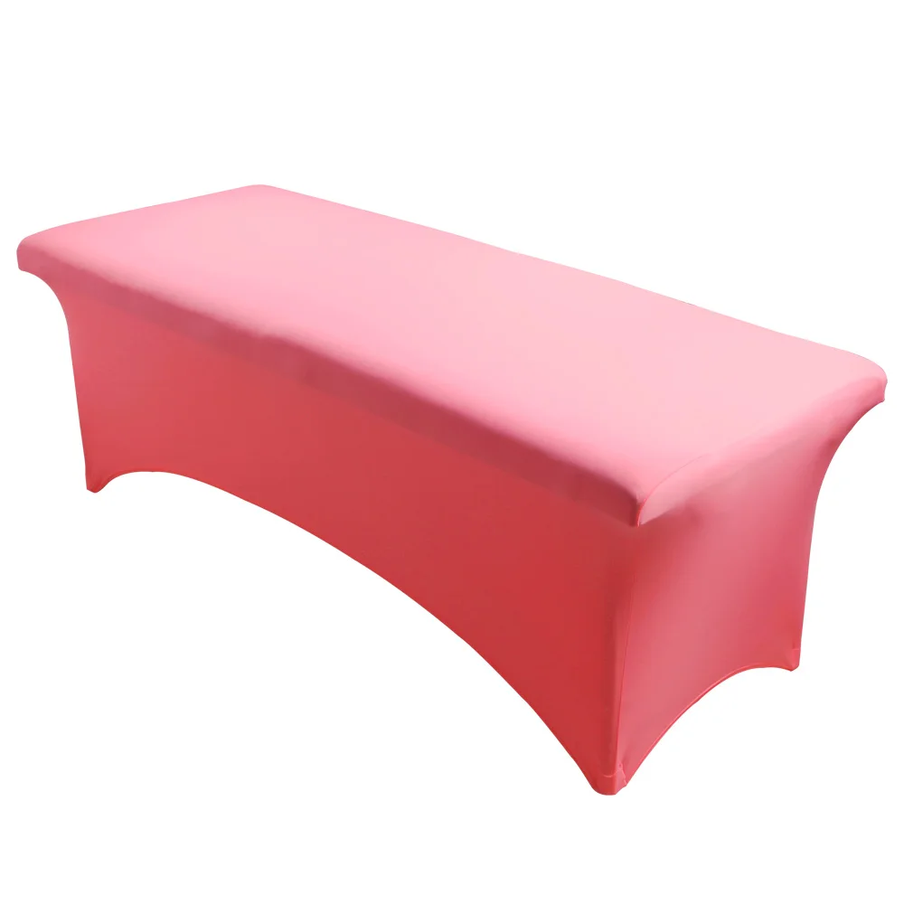 Grafting Lash Bed Cover Special Eyelash Eyelashes Table Bed Cover Sheet Rectangular Spandex Tight Fit Cosmetic Salon Makeup TooL - Цвет: pink