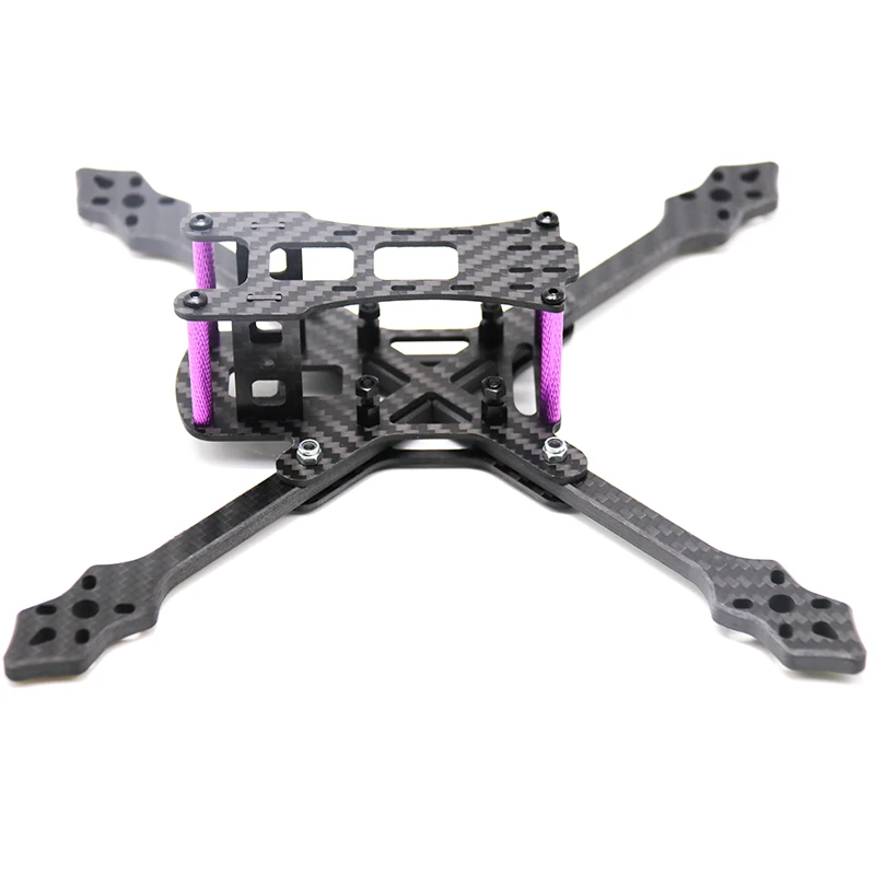 

TCMMRC AC 220mm Carbon Fiber 6mm Arm FPV Racing Frame Kit 97g for RC Drone FPV Racing