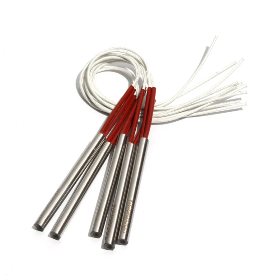 Milímetros 110 220 380v Aquecedores de Cartucho 300 320 340 360w Single-end Tubo de Aquecimento 304sus Elemento de Resistência Pcs 98 10 mm de Diâmetro115