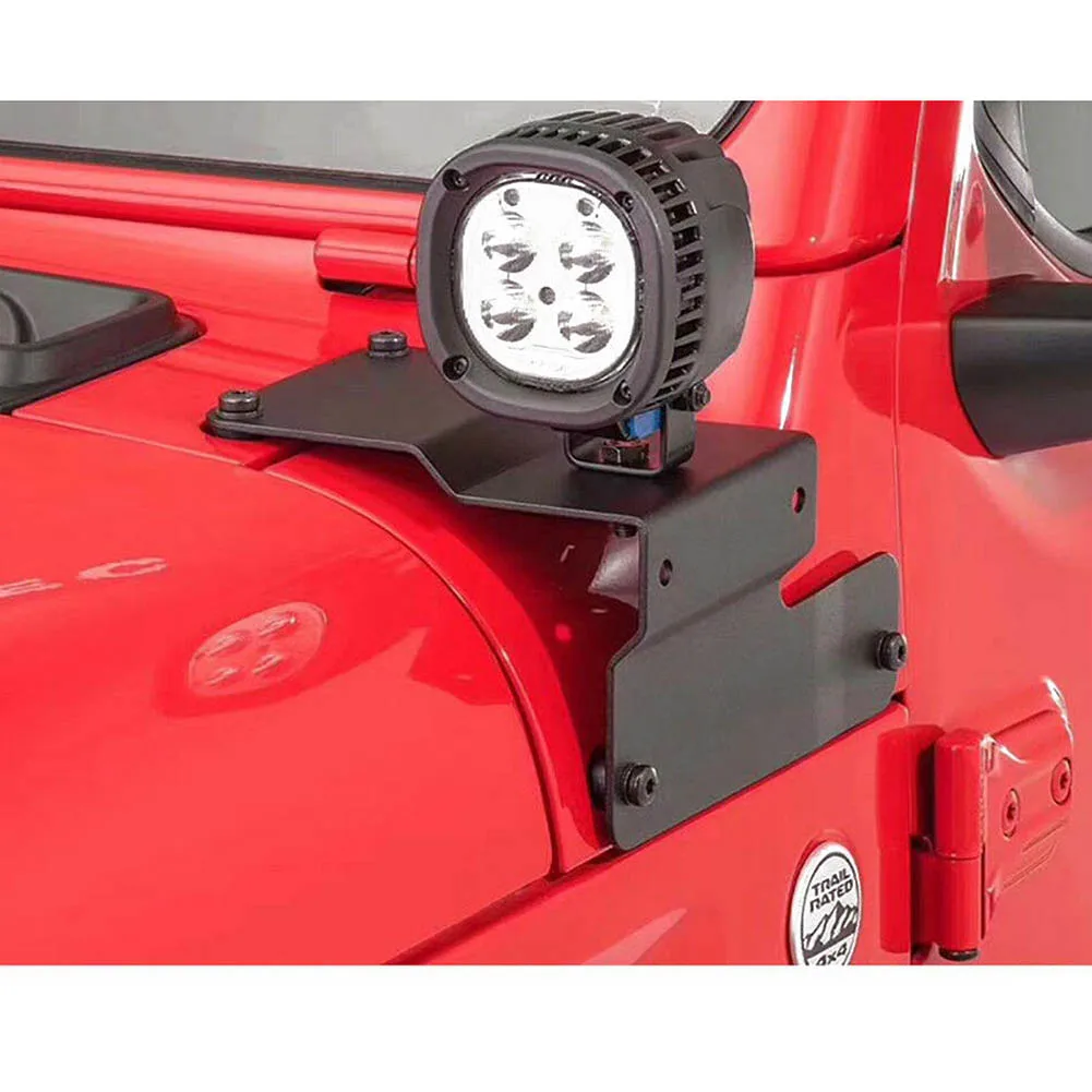 2 шт. кронштейны для рабочего освещения Jeep Wrangler 2018 2019|Аксессуары фар авто| |