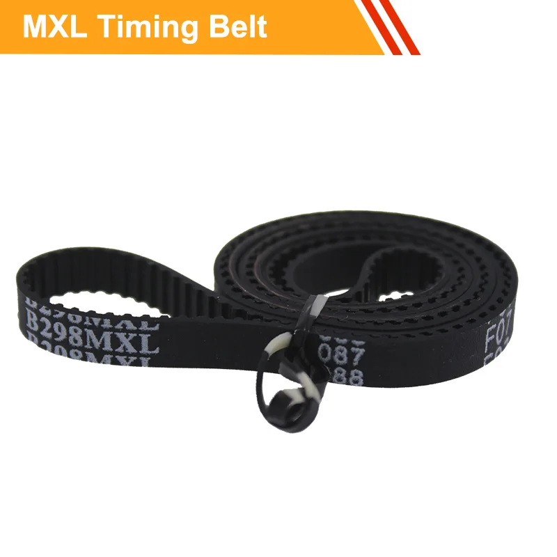 

MXL Type Closed Loop Transmission Belt Length 218/220/221/240/244/248MXL Rubber Gear Belt 6/10mm Width Timing Belt