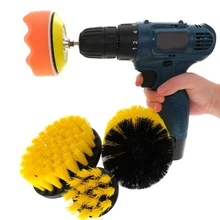Электрические сверла чистящие щетки чистящие с губкой и удлиняющие крепления плиточные затирки электрическая щетка Ванна Чистящая Щетка Горячая
