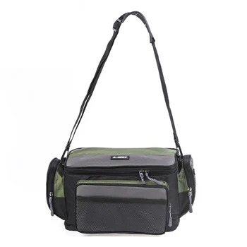 

Outdoor Fishing Bag Men Women Multifunctional Waist Shoulder Bag Case Reel Lure Durable Adjustable Storage Bags Fishing Tackle