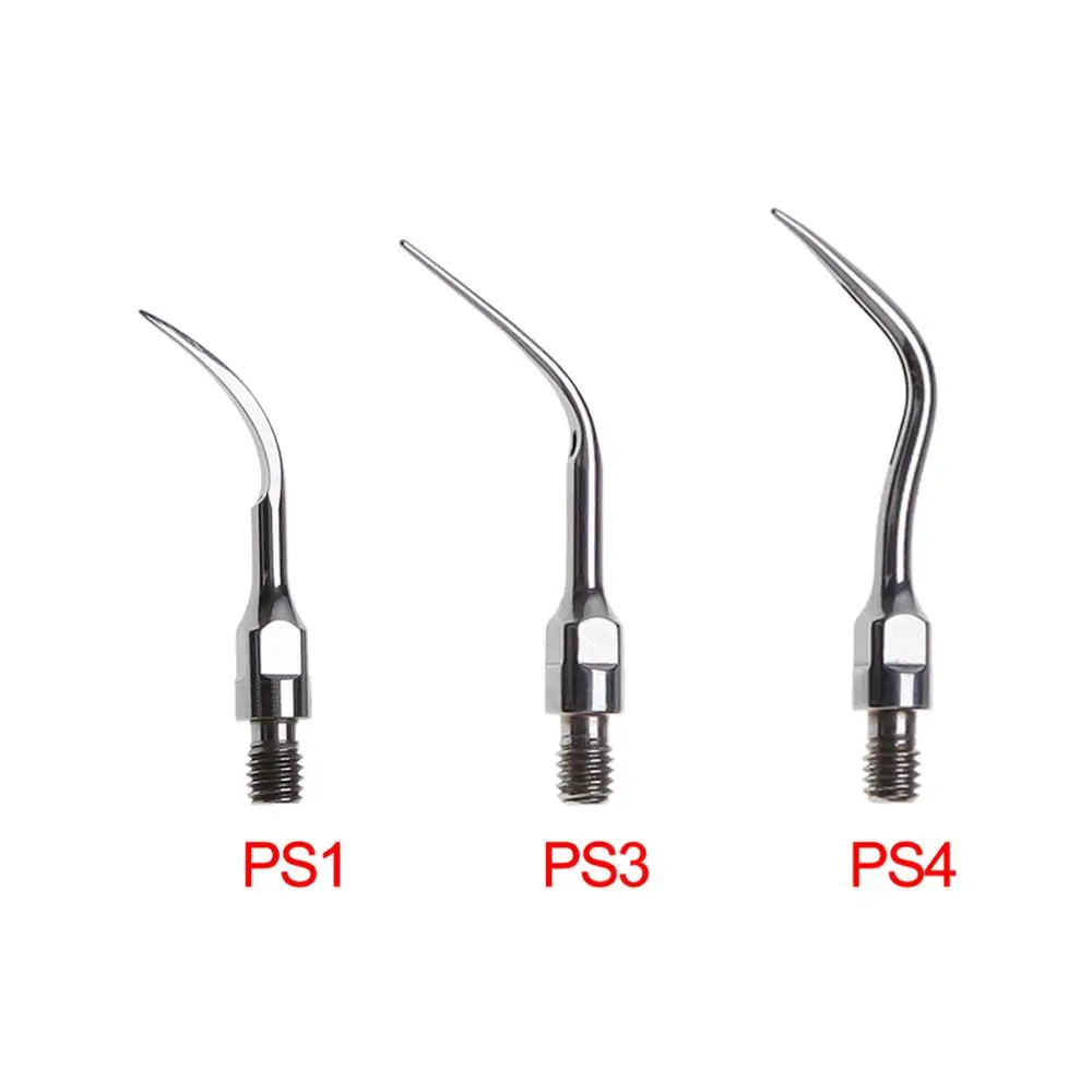 5PCS Packing 12 Types Dental Ultrasonic Piezo Scaler Scaling Endo Perio Tip Fit SIRONA scaler CE Certified 2