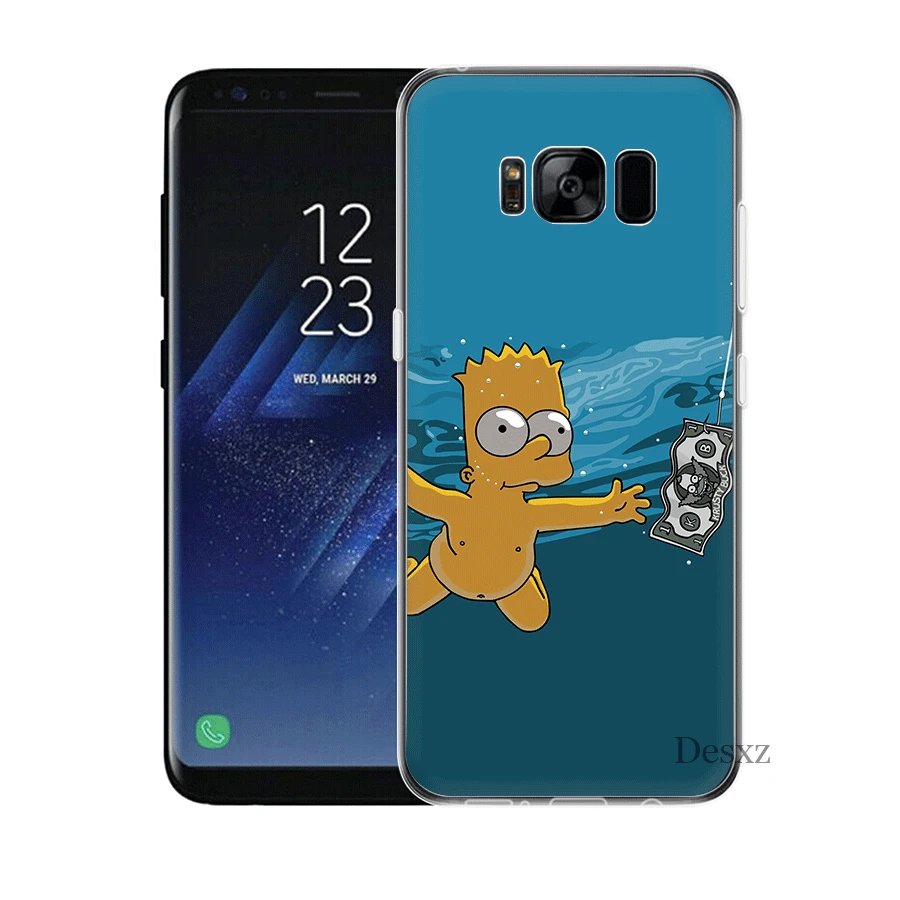 Мобильный чехол для телефона для samsung A3 A5 A6 A7 A8 A9 A10 A20 A30 A40 A50 A60 твёрдая обложка с изображением Симпсона для маленьких мальчиков - Цвет: H7