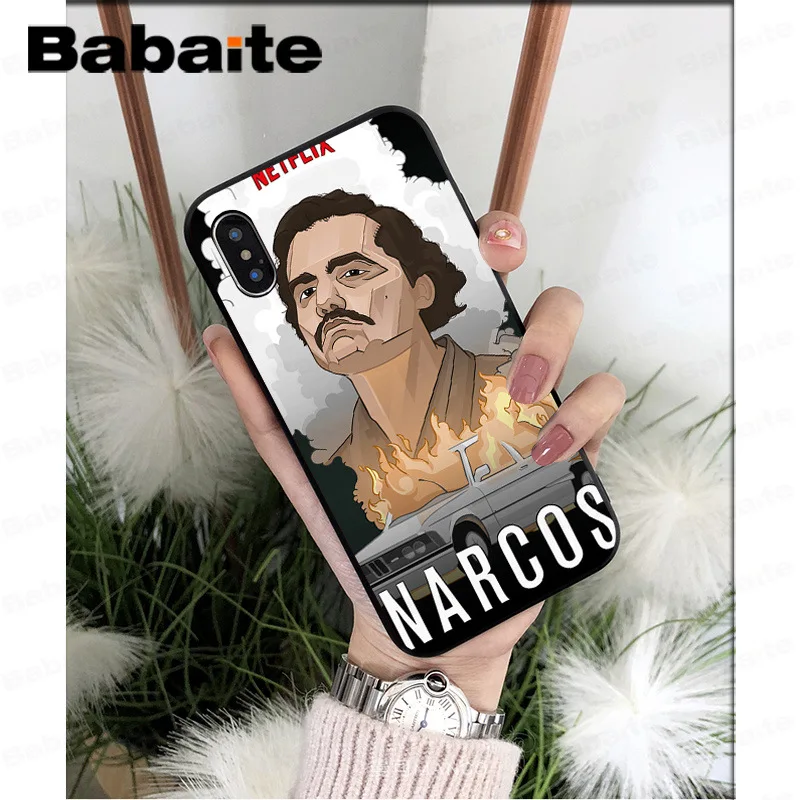 A9 Narcos ТВ серия Пабло Эскобар узор ТПУ Мягкие аксессуары сотовый Чехол для телефона для iPhone 7 8 6 6S Plus 5 5S SE XR X XS MAX - Цвет: A9