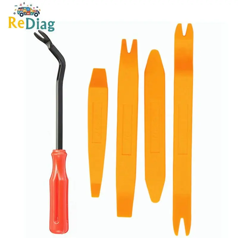 4 x Nylon Interior Panel Door Handle Lights Molding Trim Removal Tool For Toyota 4 x Nylon Interior Panel Door Handle Lights Molding Trim Removal Tool For Toyota