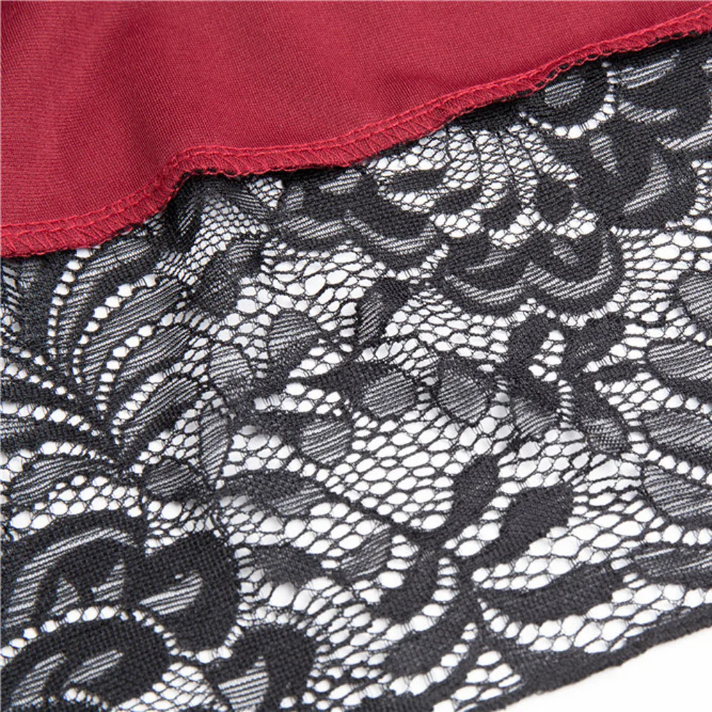 Костюмы на Хэллоуин стимпанк юбка в готическом стиле кружевная женская одежда Высокая Низкая плиссированная юбка для вечеринки Лолита красное средневековое викторианское готическое