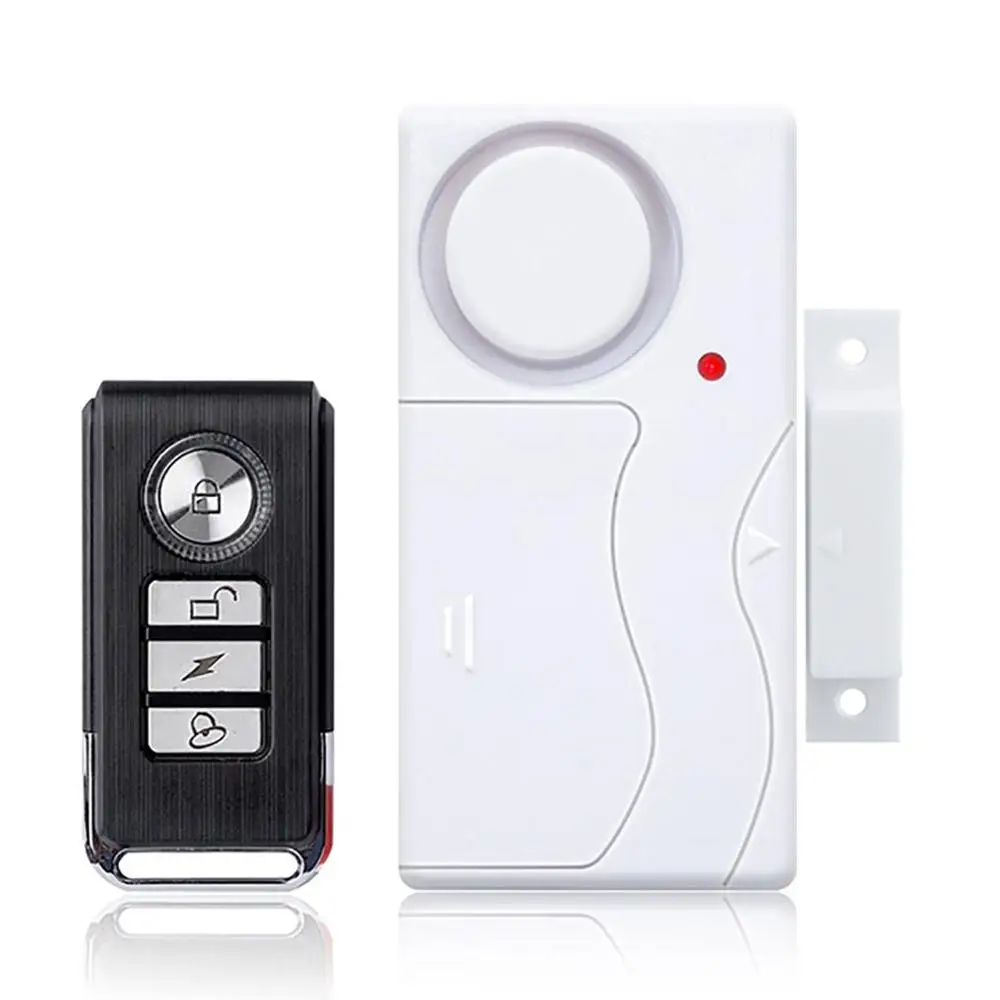 

Home Remote Control Wireless Door And Window Alarm Rental House Remote Control Door Magnetic Alarm Window Door Burglar Alarm