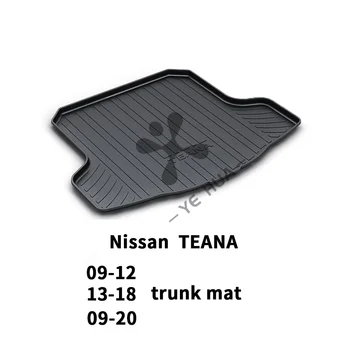 

Black Heavy Duty Cargo Floor Mat-All Weather Trunk Protection, Durable HD TPO Fit For Nissan TEANA 09-12 13-18 19-20