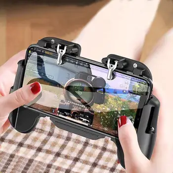 

Pubg Controller Mobile Gaming GamePad Cooler Cooling Fan Fire PUBG Mobile Game Controller Gamepad Joystick Metal L1 R1 Trigger