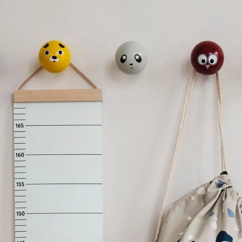 

Decorative Height Growth Chart Hanging Wood Frame Fabric Canvas Height Measurement Ruler for Children Height Record H1 x