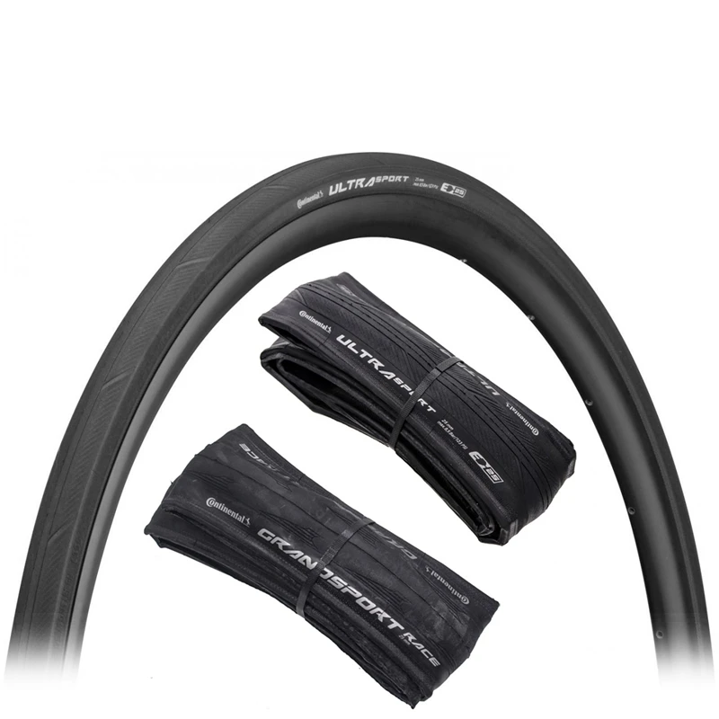 Continental Road Bike Tire Ultra Sport Ii/Grand Sport Race 700 X23C/25C Gravel Bicycle Copertoncino Pieghevole Pneumatico Antiforatura