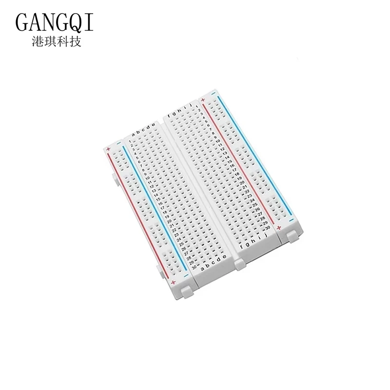 8.5x5.5cm 400 Tie Points Solderless PCB Breadboard Mini Universal Test Protoboard DIY Bread Board for Bus Test Circuit Board solderless breadboard