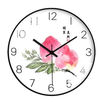 

Chinese Modern Simple Silent Wall Clock Vintage Creative Bedroom Decoration Wall Clock Orologio Da Parete Home Clocks