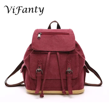 

Women Canvas Backpack for Girls Casual Daypack Print Backpack School Backpack